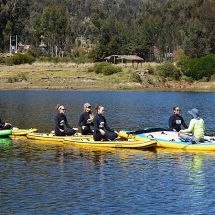 Actividad de Padle en Laguna Huaypo